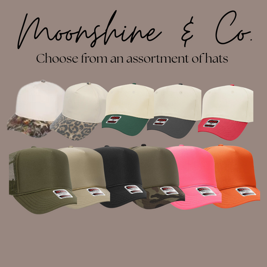 hot moms club - embroider hat - custom embroidered hat