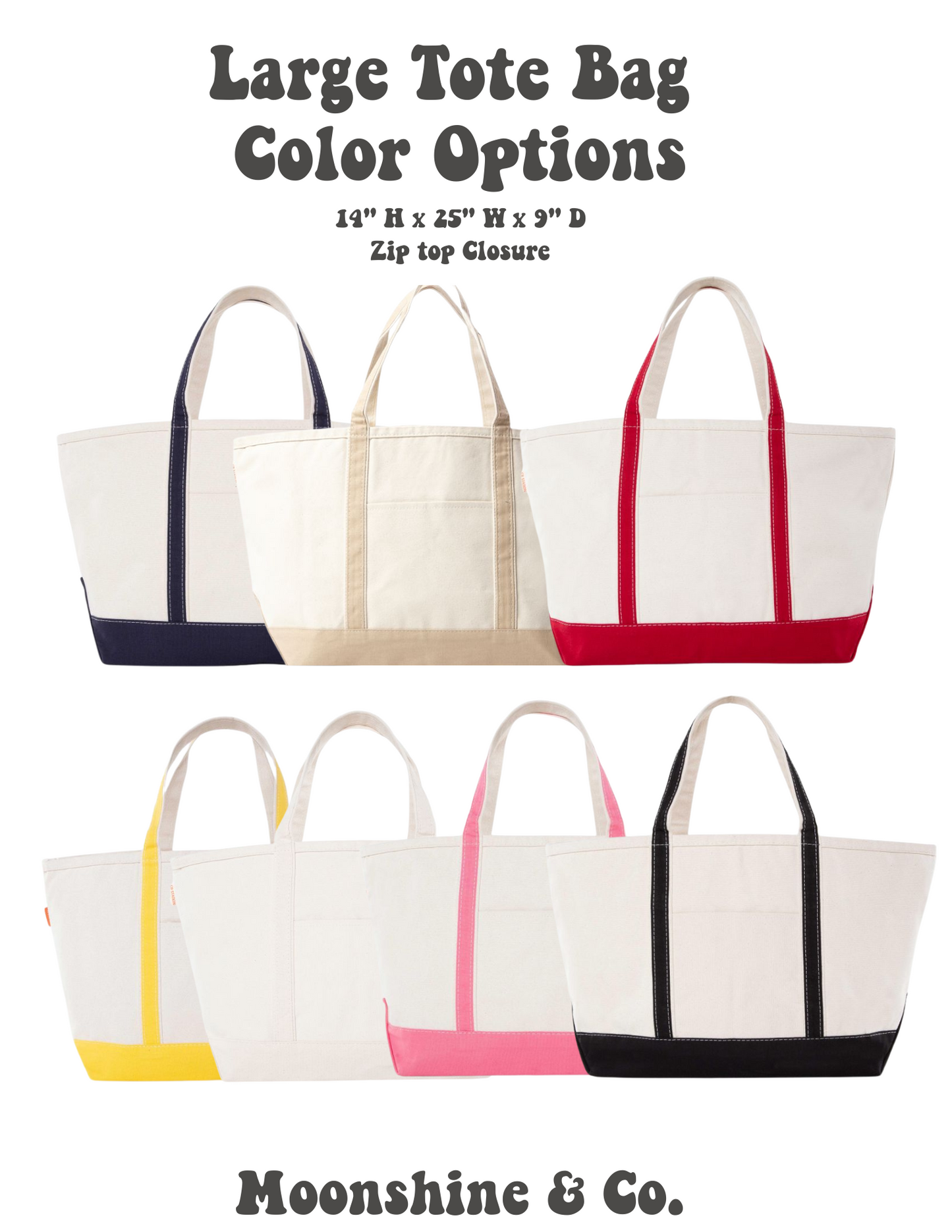 Custom Canvas Tote