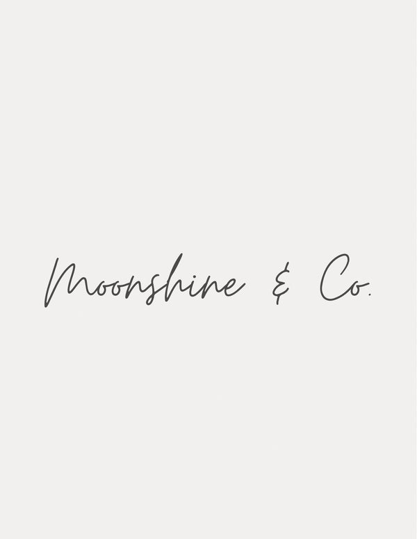 Moonshine & Co. By Kaitlin E Designs